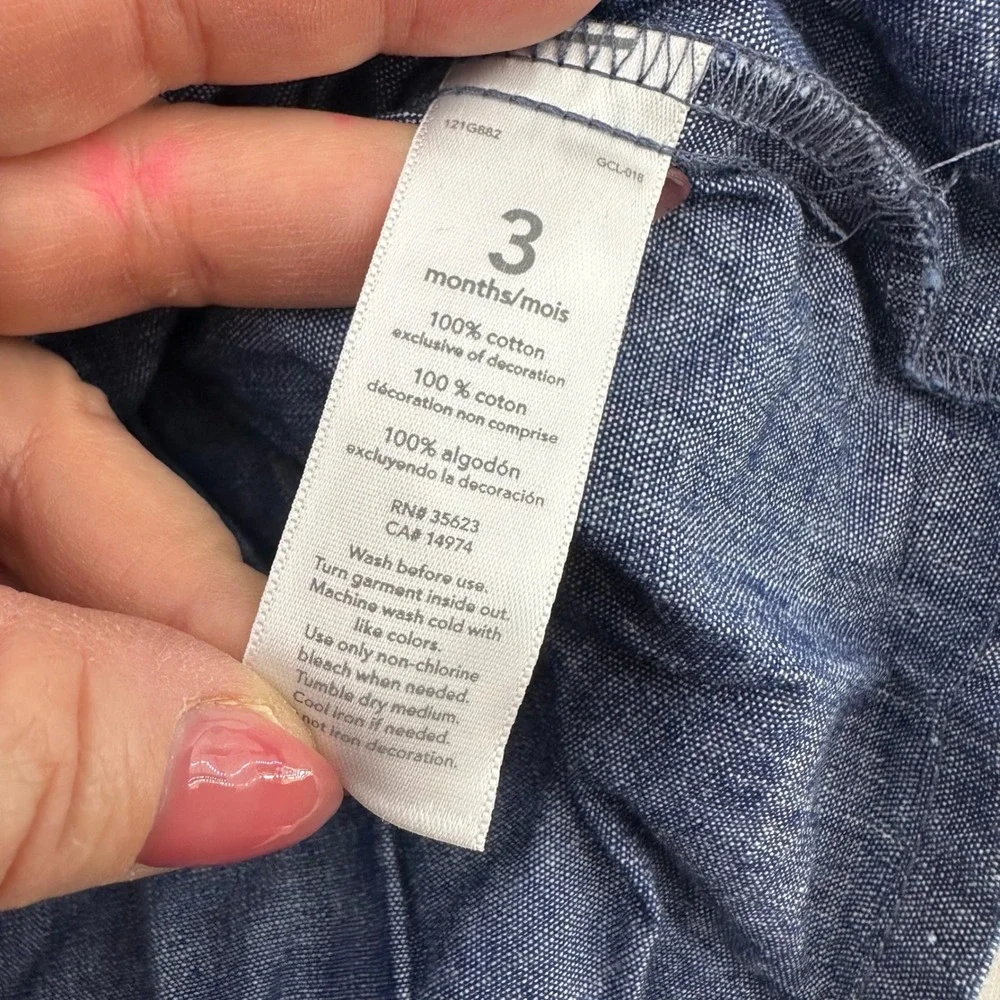 Carter's Dress Cardigan Set Baby‎ Girl 3M Pink Teal White Excellent Floral 6pc